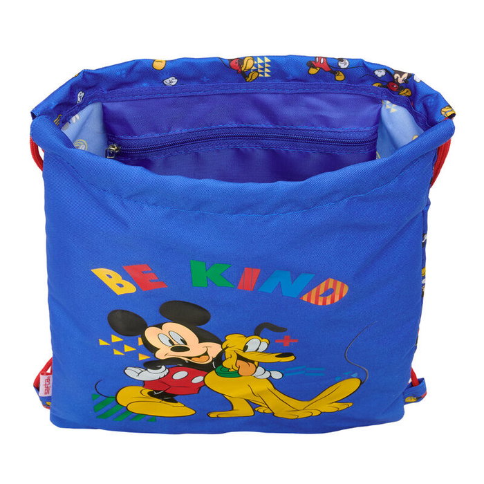 Sac à dos serré par des ficelles Mickey Mouse Clubhouse Today Bleu 26 x 34 x 1 cm