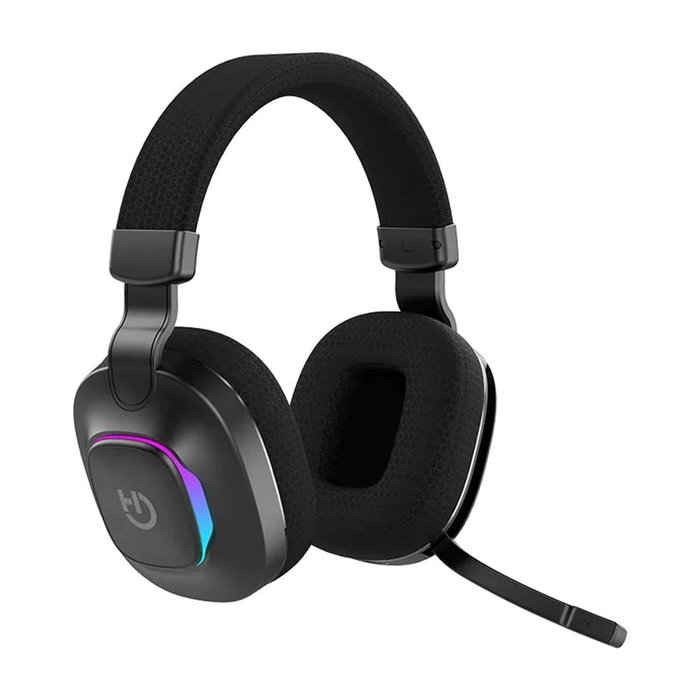 Hiditec Casque Gaming Vortex ARGB Bluetooth sans fil noir GHE010004 Hiditec Casque Gaming Vortex ARGB Bluetooth sans fil noir GHE010004