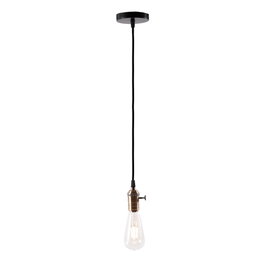 Pendel E27 Câble 1000mm 0,75mm En Tissu- Rosette/Commutateur