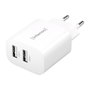Intenso 7802412 Chargeur mural W24AA 2x USB-A blanc