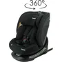Nania Phoenix Siège Auto Évolutif i-Size Pivotant 360° Groupe 0/1/2/3 jusqu'à 12 ans avec Système ISOFIX et Harnais 5 Points - Noir