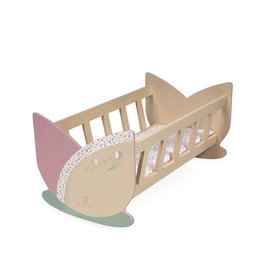 Decuevas Lit bébé en bois Tulipe pour enfant à partir de 3 ans - Dimensions : 49.50 x 28 x 24 cm - Assemblage nécessaire