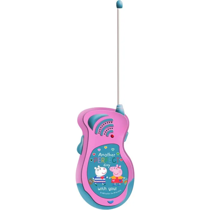 Kids Licensing Coffret Peppa Pig - Talkie-walkie et montre digitale pour enfant - À partir de 3 ans