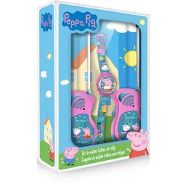 Kids Licensing Coffret Peppa Pig - Talkie-walkie et montre digitale pour enfant - À partir de 3 ans