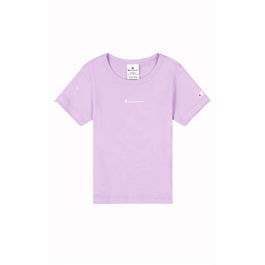 T shirt à manches courtes Enfant Champion Champion Crewneck Lavande