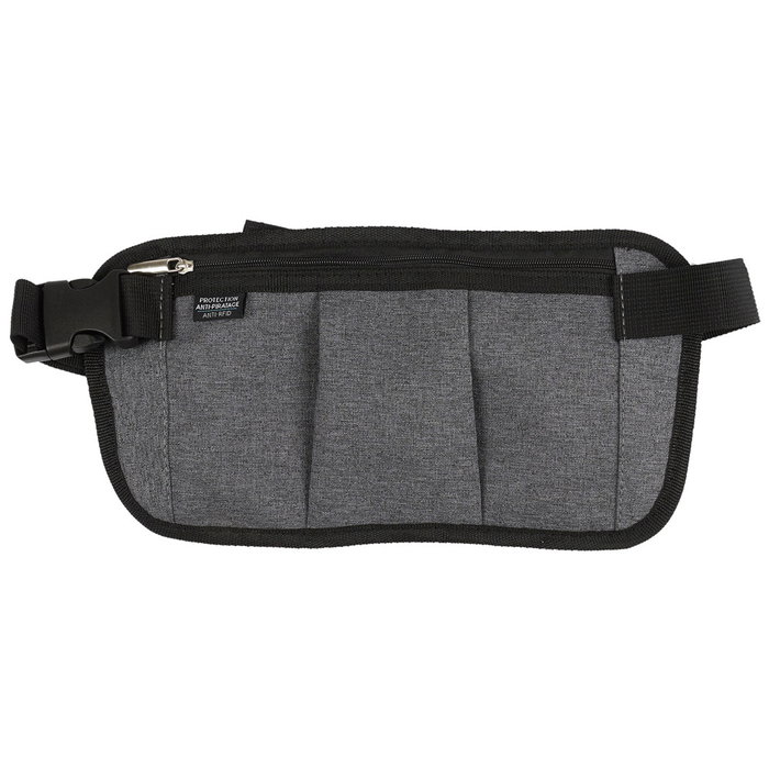 Be Mix Sacoche Banane Anti-RFID en Polyester Be Mix Sacoche Banane Anti-RFID en Polyester