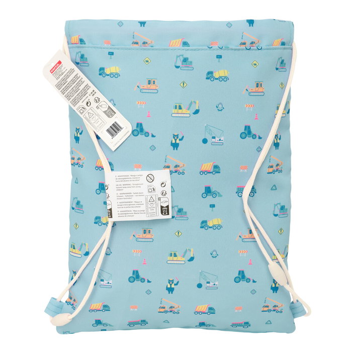 Sac à dos serré par des ficelles Safta Gruas 26 x 34 x 1 cm