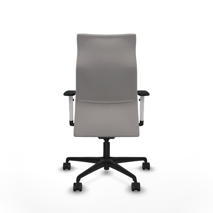 Piqueras Y Crespo Fauteuil Albacete blanc en similicuir avec mécanisme synchrone Piqueras Y Crespo Fauteuil Albacete blanc en similicuir avec mécanisme synchrone