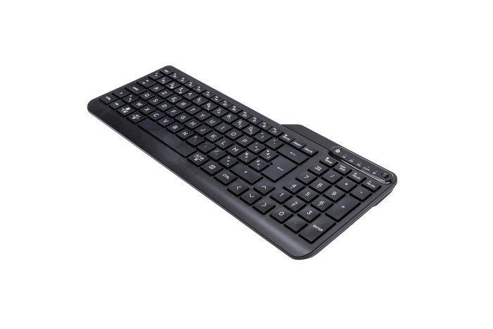 HP 460 - Clavier Bluetooth Multi-Périphérique Compact avec Pavé Numérique et 12 Touches Programmables - Pour une Mobilité Totale