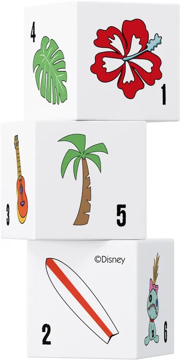 Winning Moves Yahtzee Stitch - Jeu de dés et de voyage Disney pour enfants à partir de 8 ans - Édition spéciale du jeu de société