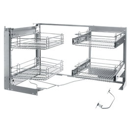 VIBO EVONA Bâtiage extractible avec paniers chrome - Main droite