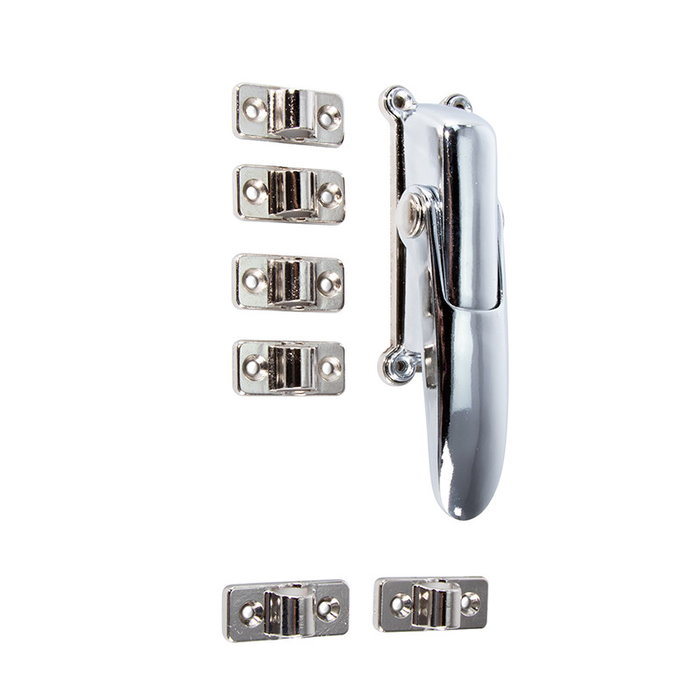 HERRAJES ALK Fermeture Oboy avec accessoires, Noir HERRAJES ALK Fermeture Oboy avec accessoires, Noir