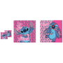 DISNEY Coussin Stitch Taille 38x38cm Matière Velboa