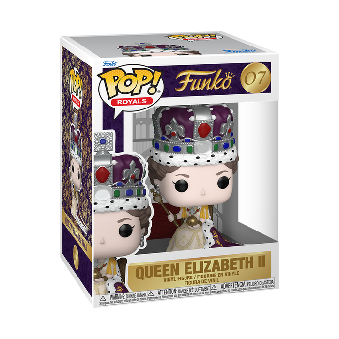 Funko Pop! Premium Queen Elizabeth II (Coronation)