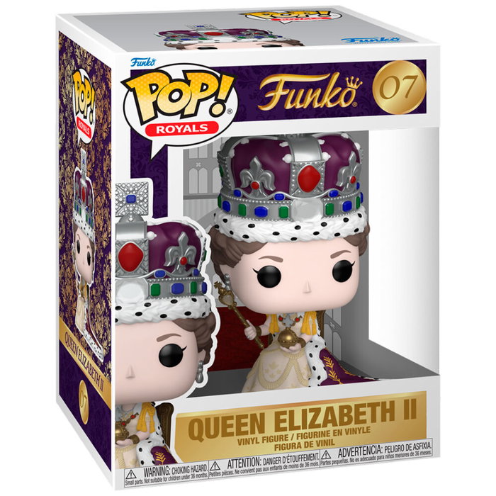 Funko Pop! Premium Queen Elizabeth II (Coronation)