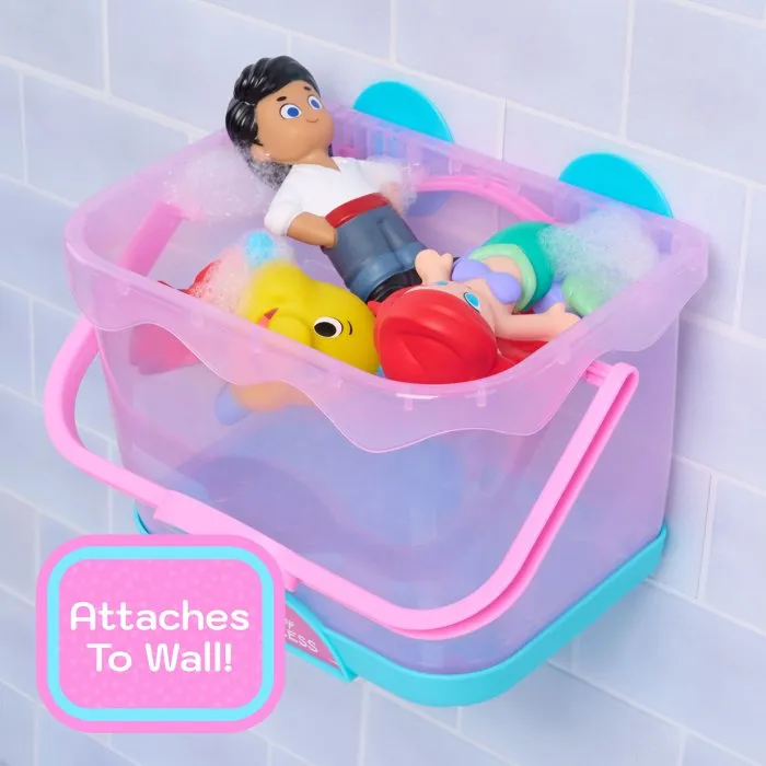 Disney Vaiana Jouets de bain - La Petite Sirène - 5 figurines avec panier