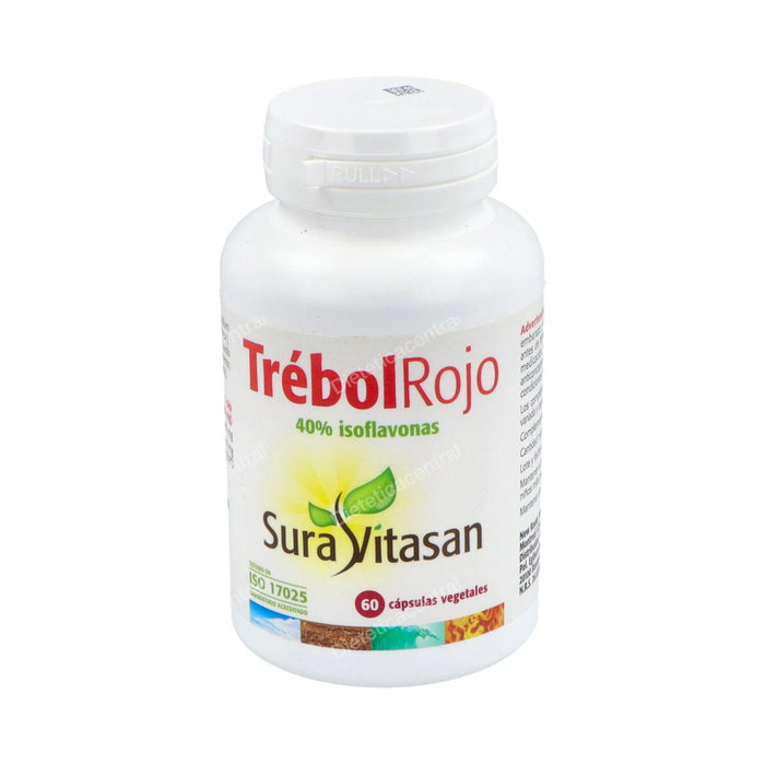 Sura Vitasan Trèfle Rouge 40% Isoflavones 60 capsules végétales