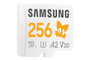 Samsung MB-MD256S MicroSDXC 256 Go avec adaptateur SD
