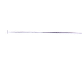 Innspiro Tiges métalliques avec tête d'épingle argentée 0,7x80mm (25u.)