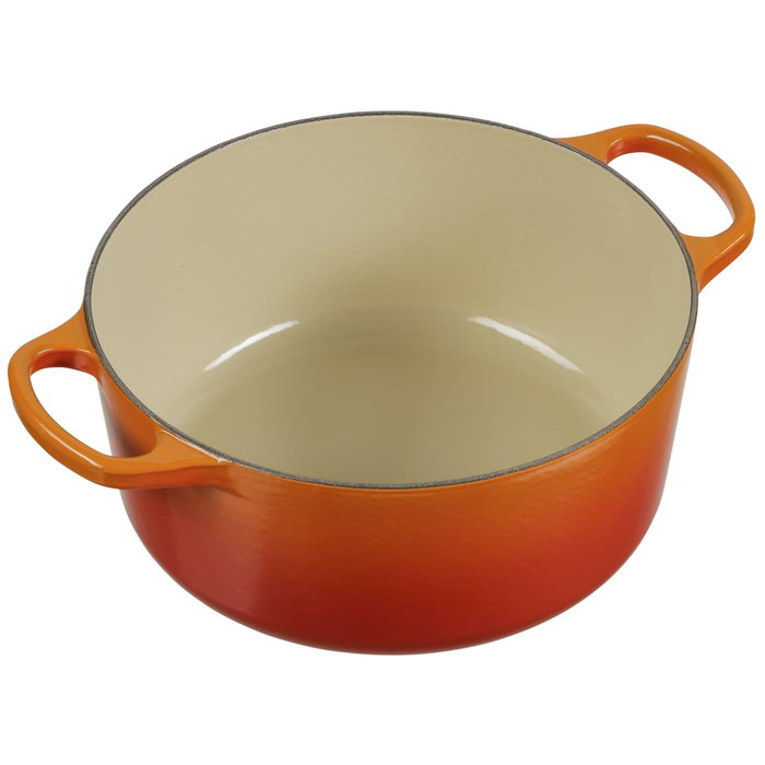 Le Creuset Signature Roaster ronde 24cm rouge