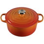 Le Creuset Signature Roaster ronde 24cm rouge