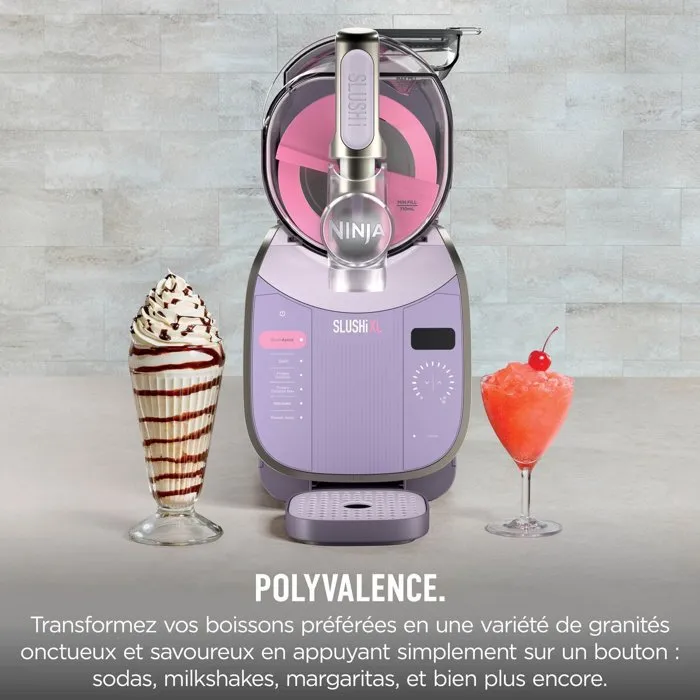 Ninja Slushi XL FS601EUPK1 - Machine à boissons glacées et granitées - Rose