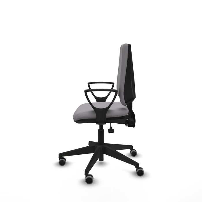 PIQUERAS Y CRESPO Chaise Elche Asynchrone Cuir écologique Gris