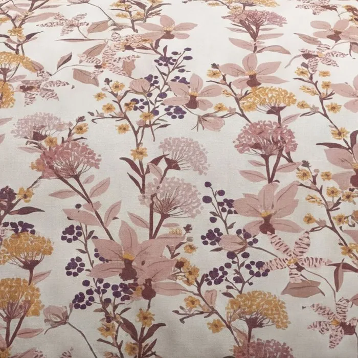 Today Parure de Lit Motif Floral Rose 260 x 240 cm