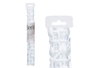 Berilo Tapis antidérapant douche blanc 34x63 cm plastique PVC (Set de 24)
