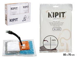 Kipit Sac Sous Vide Transparent 50 x 70 cm - Conservation Aliments (Set de 36)