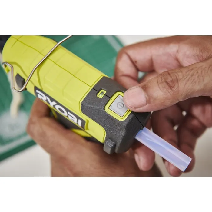 Ryobi RGLU4-0 Pistolet à colle 4V USB Lithium - Vert/Anthracite