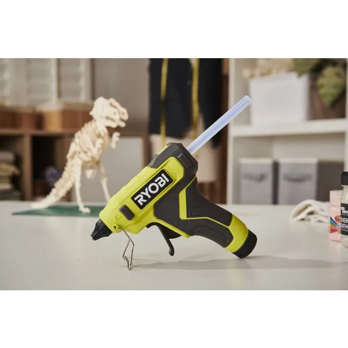 Ryobi RGLU4-0 Pistolet à colle 4V USB Lithium - Vert/Anthracite