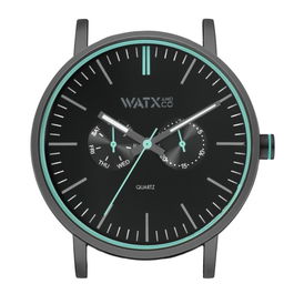 Montre Unisexe Watx & Colors WXCA2718 Noir (Ø 44 mm)