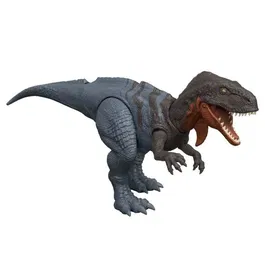 Jurassic World JGB91 - Figurine articulée Abelisaurus rugissant - 30 cm - Dinosaure jouet inspiré du film Jurassic World: Renaissance - Dès 4 ans