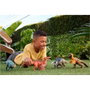 Mattel Jurassic World Wild Roar Abelisaurus - Figurine articulée de 30 cm