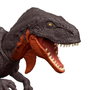 Mattel Jurassic World Dinosaure Abelisaurus Rugissant Wild Roar 30 cm avec Queue Articulée et Effets Sonores - Figurine de Collection et Jouet pour Enfants à Partir de 4 Ans