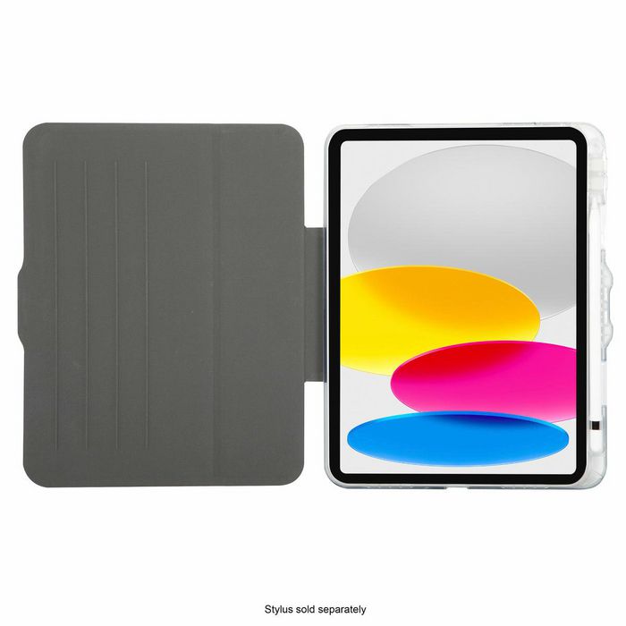Targus VersaVu Housse transparente avec protection militaire et rotation 360° pour iPad 10ᵉ génération 10,9 pouces