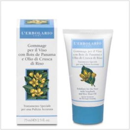 L'ERBOLARIO Exfoliant Visage au Bois de Panama 75 ml | Soin Exfoliant Doux Sans Silicones