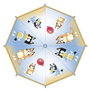 Cerdà Bluey - Parapluie manuel Burbuja pour enfants, longueur 45 cm, âge recommandé 2 à 8 ans, couleur bleue
