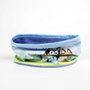 Cerdá Bandana de cou pour enfants Bluey 24x21x1 cm - Âge recommandé 3 ans, Bleu