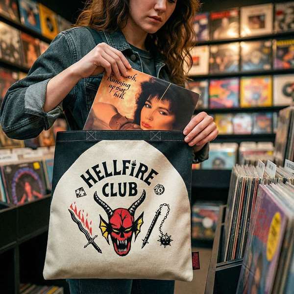 Cerdá Sac Shopping Stranger Things Noir Cerdá Sac Shopping Stranger Things Noir