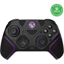 PDP Victrix Pro BFG - Manette de jeu sans fil pour PC, Xbox One & Series X|S - Boutons mappables, sticks modulables, Dolby Atmos - Noire