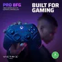 PDP Victrix Pro BFG - Manette de jeu sans fil pour PC, Xbox One & Series X|S - Boutons mappables, sticks modulables, Dolby Atmos - Noire