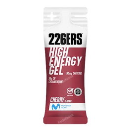 226ERS High Energy Gel Cerise 45g avec 95mg de caféine