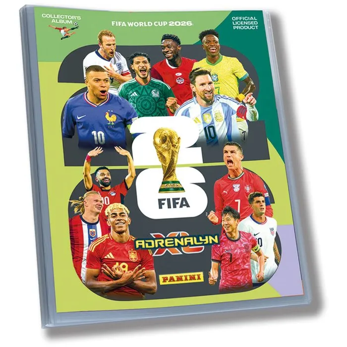 Panini Pack de démarrage Coupe du Monde de la FIFA 26™ TCG - Classeur + 2 pochettes et cartes spéciales Panini Pack de démarrage Coupe du Monde de la FIFA 26™ TCG - Classeur + 2 pochettes et cartes spéciales