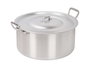 KINVARA Cacerola en aluminium 32 cm, 12,5 L, Plata