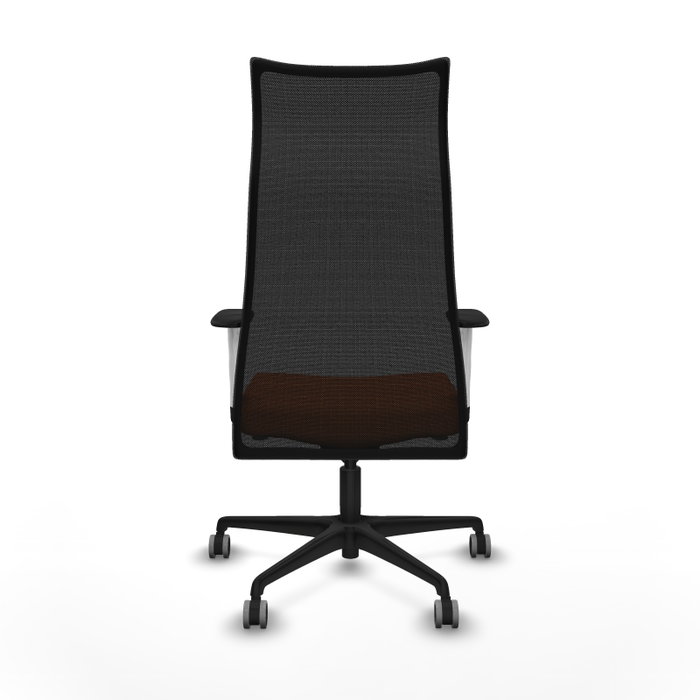 Piqueras y Crespo Chaise de Bureau Albacete Orange et Noir