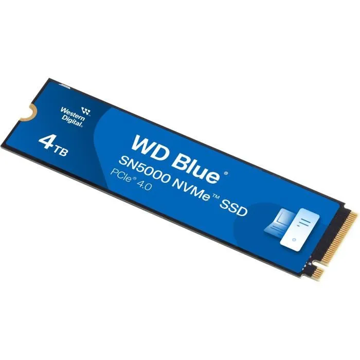 Western Digital WD Blue SN5000 WDS400T4B0E 4 To NVMe M.2 Western Digital WD Blue SN5000 WDS400T4B0E 4 To NVMe M.2