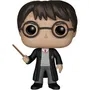 Funko POP - Figurine Harry Potter 01, Sorcier avec Baguette et Cicatrice Éclair, Collection Movies Harry Potter