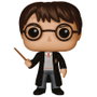 Funko Pop! Harry Potter en uniforme Gryffindor avec baguette